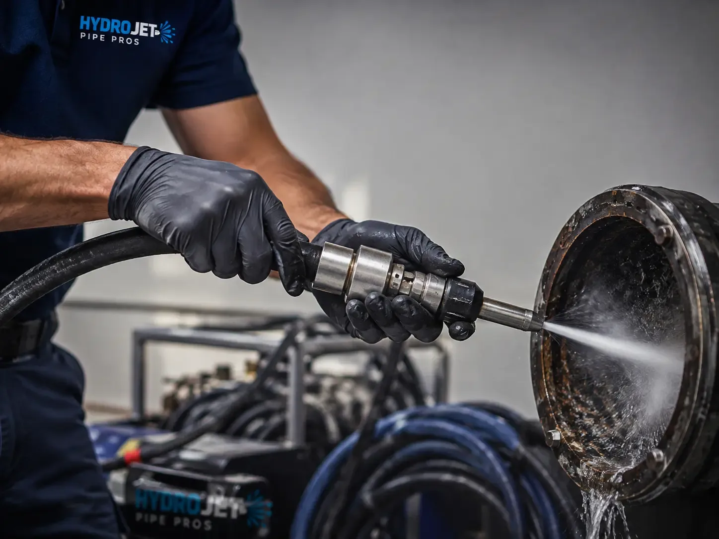Hydro Jet Pipe Descaling in Michigan